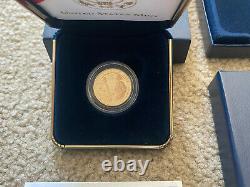 2007-W Jamestown BU $5 Gold Commemorative Coin Brilliant Uncirculated withOGP