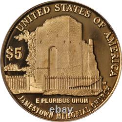 2007-W Jamestown Commem Gold $5 PCGS PR69 DCAM Vault Collection STOCK