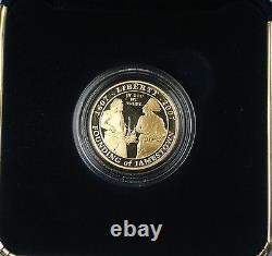 2007 W Jamestown PROOF $5 Gold Commemorative Coin withbox & COA