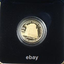 2007 W Jamestown PROOF $5 Gold Commemorative Coin withbox & COA