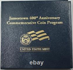 2007 W Jamestown PROOF $5 Gold Commemorative Coin withbox & COA