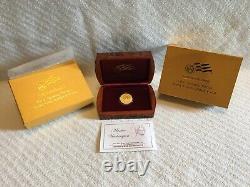 2007-W Unc $10 Gold Martha Washington First Spouse Coin and COA