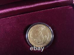 2007-W Unc $10 Gold Martha Washington First Spouse Coin and COA