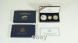 2008 Bald Eagle 3-Coin Proof Commemorative Set with COA & Box