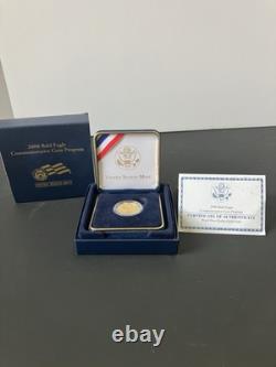 2008 Bald Eagle $5 Proof, Mint West Point With COA Commemorative Coin