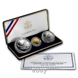 2008 Bald Eagle Commemorative 3-Coin Proof Set in OGP Box/COA (EA7)