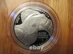 2008 Bald Eagle Gold & Silver Commemorative Coin Proof Set w Box COA