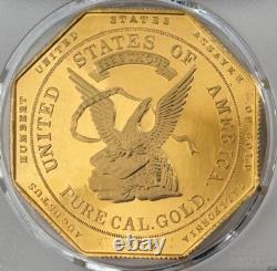 2008 Humbert Commemorative 2.5 oz 9999 California Gold PCGS PR-66 DCAM