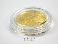 2008 US Mint Bald Eagle Commemorative $5 Gold Proof Coin Box COA