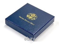 2008 US Mint Bald Eagle Commemorative $5 Gold Proof Coin Box COA