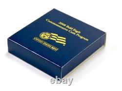 2008 US Mint Bald Eagle Commemorative $5 Gold Proof Coin Box COA