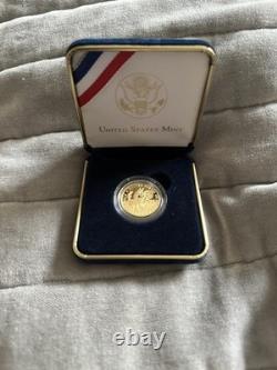 2008-W $5 Gold Bald Eagle Commemorative Proof Coin in OGP withCOA
