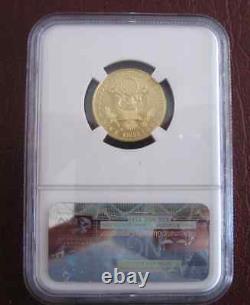 2008-W $5 NGC MS70 Bald Eagle mint state gold commemorative coin