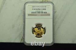 2008-W Bald Eagle Commemorative $5 Gold NGC PF69 Ultra Cameo