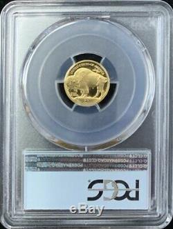 2008-W Buffalo $5 Gold PCGS PR70 DCAM Black Diamond Label