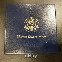 2008-W Proof $5 Gold Bald Eagle Commemorative Coin with Box, OGP & COA