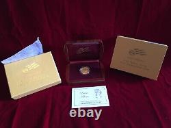 2008-W Unc. Louisa Adam's First Spouse $10 Gold Coin OGP & COA (X-20)