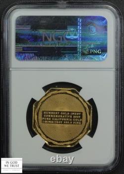 2009 Hubert Commemorative 1 Oz CALIFORNIA Gold NGC Gem Proof Ultra Cameo