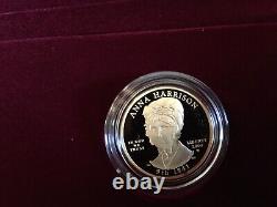 2009-W Proof Anna Harrison First Spouse $10 Gold Coin OGP & COA (X-30)