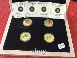 2010 $75 Gold Coin Set Summer-Spring Fall Winter 0.9oz. Pure Gold