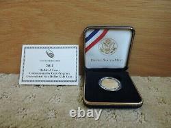 2011 Medal of Honor Commemorative Uncirculated Gold Coin