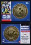 2011 Topps Super Bowl Legends Commemorative Coin Gold /5 Santonio Holmes