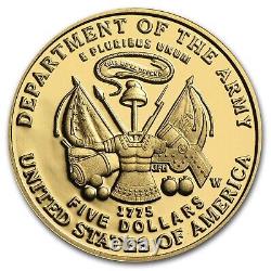 2011 US Army Commemorative Proof Gold Coin in OGP/COA (ARM1)