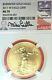 2011-w $50 Gold Eagle Burnished Ngc Ms-70 Mike Castle Signature