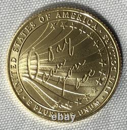 2012 $5 Star Spangled Banner Gold Uncirculated Commem. OGP. 2457oz AGW