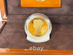 2012 First Spouse 1/2 oz Gold Proof Coin Frances Cleveland (1st term) withCOA