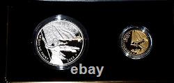 2012 Star Spangled Banner Commemorative 2-Coin Silver/Gold Proof Set