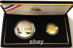 2012 Star Spangled Banner Commemorative 2-Coin Silver/Gold Proof Set