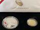 2012 Star Spangled Banner Commemorative 2-coin Proof Set $5 Gold And $1 Silver