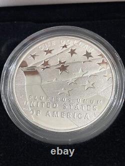 2012 Star Spangled Banner Commemorative 2-coin Proof Set $5 Gold and $1 Silver