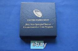 2012 W Star Bangled Banner $5 Gold Proof Coin SS1A