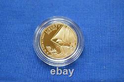 2012 W Star Bangled Banner $5 Gold Proof Coin SS1B