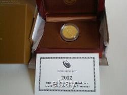 2012-w Alice Paul Suffrage Movement First Spouse 1/2 Oz, Gold Uncirc. Coin Pk2
