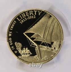 2012-w Star-spangled Banner $5 Commemorative Pcgs Pr69dcam