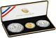 2013 5 Star General 3pc Gold & Silver Proof Set Withogp