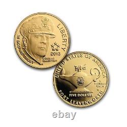 2013 5-Star Generals Commemorative 3-Coin Proof Set in OGP Box/COA (5G7)