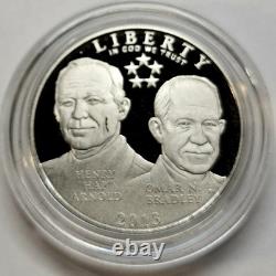 2013 5-Star Generals Commemorative Gold & Silver Three-Coin Proof Set WithOGP, COA