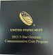 2013 5-star Generals Commemorative Coin Program Uncirculated $5 Gold Coin