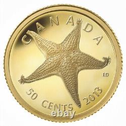 2013 Sea Creatures Gold Coin Starfish