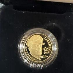 2013-W $5 Five Dollar 5-Star Generals Proof Commem Gold Coin with COA
