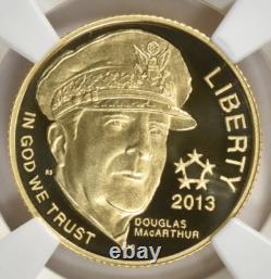 2013-W 5 Star Generals $5 Gold MacArthur Early Releases NGC Proof PF69 UC