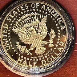 2014 50th Anniversary Kennedy Half Dollar 24K GOLD PROOF Coin