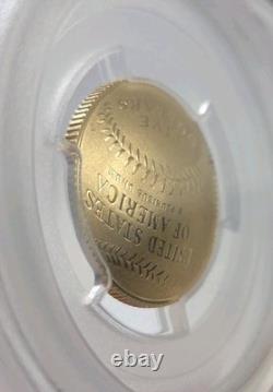 2014 Baseball Gold Quarter Eagle $5. PCGS PR70 DCam Pete Rose. Sig. 24oz AGW