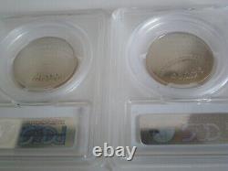 2014 Baseball Hof 6 Coin Collection-gold, Silver, Clad Pcgs 70 +bonus