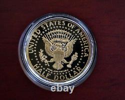 2014 Kennedy 50th Anniversary Half-Dollar Gold Proof Coin Complete Westpoint