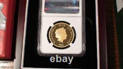 2014 Niue Ngc Pf69 Ucam Mickey Mouse Disney 1 Oz Gold Coin Coa & Original Box